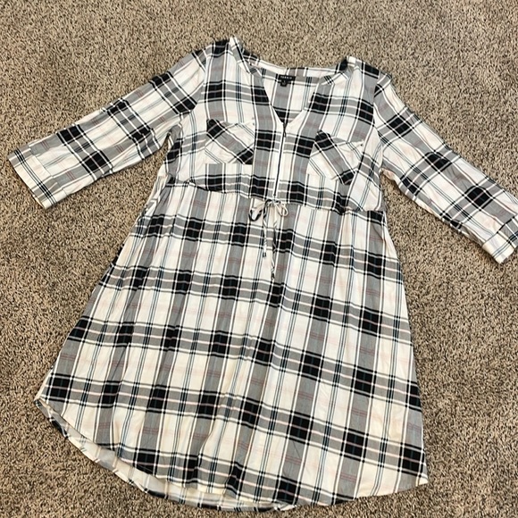 Torrid Plaid Shirt Dress - Picture 6 of 11